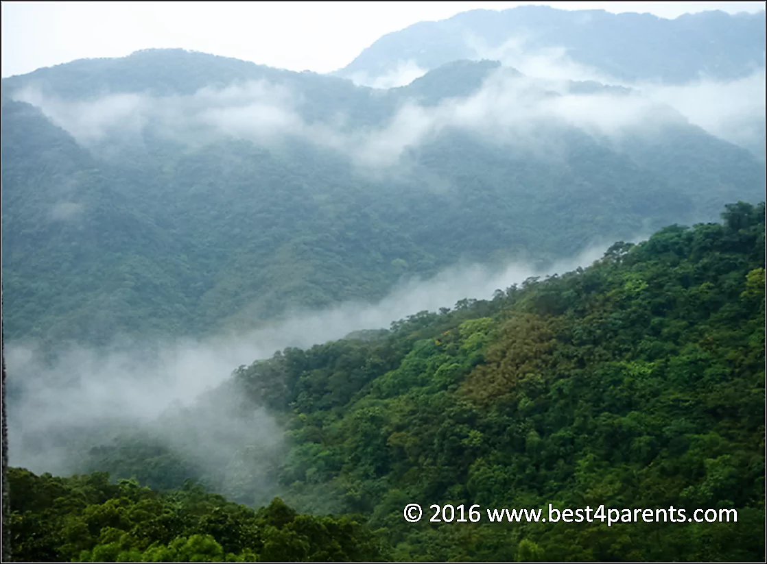 大台北華城潤泰華城別墅如夢是幻的山景